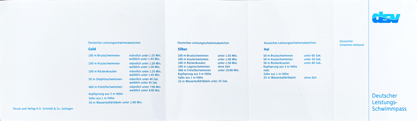 Deutscher Leistungs-Schwimmpass