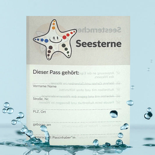 Niveaustufen Seestern(chen) Ausweis